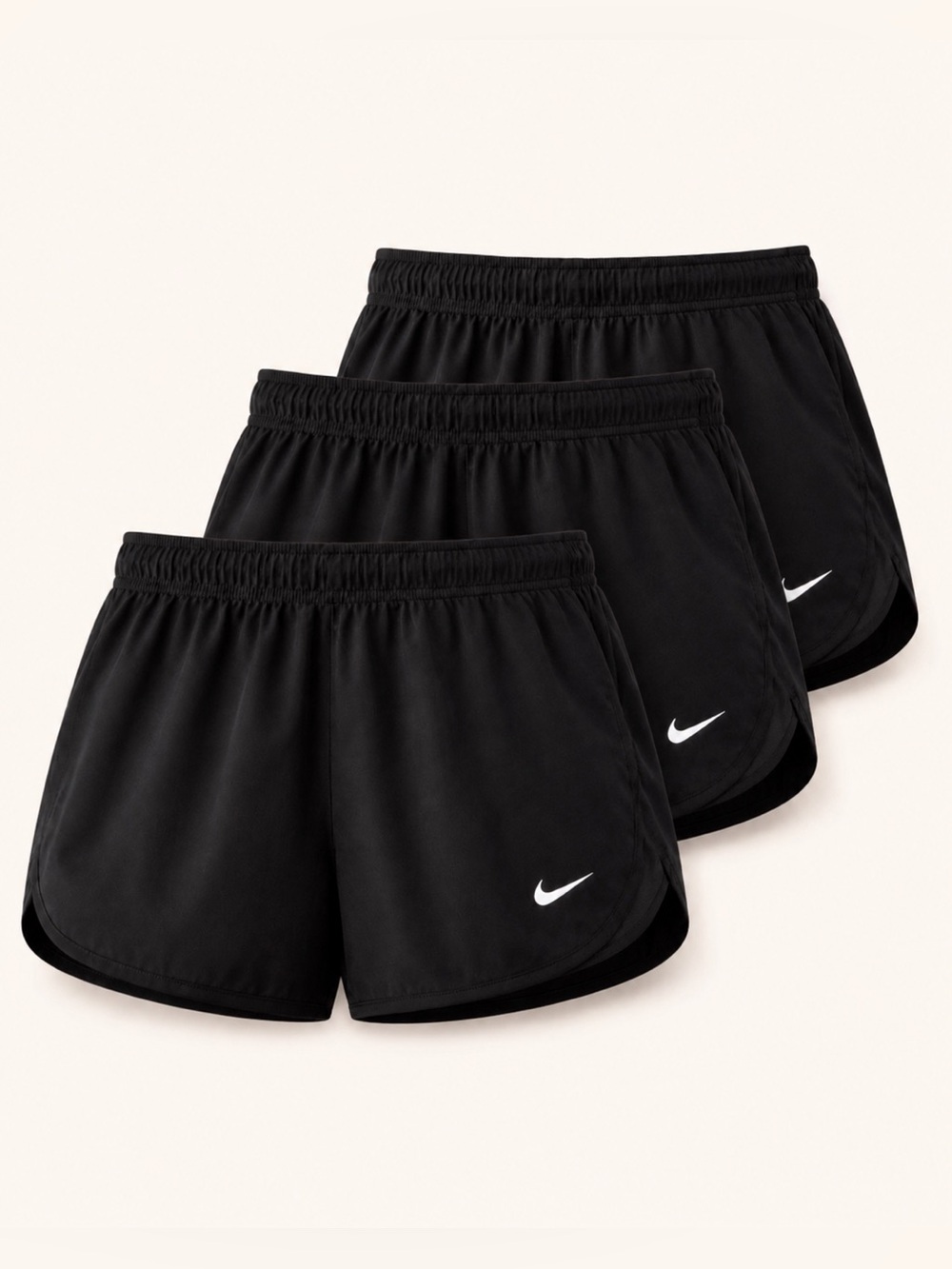 Nike Dri-FIT Running Shorts Bundle of 3